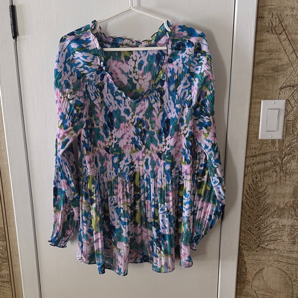 Sunny Leigh Multicolor Floral Blouse